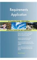 Requirements Application A Complete Guide - 2020 Edition