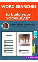 Word Searches to Build Your Vocabulary