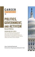 Career Opportunities in Politics, Government, and Activism