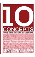 10 Concepts Every Math Teacher Should Know