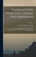 Translations From The Chinese And Armenian