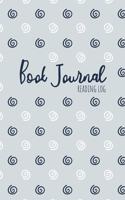 Book journal Reading log: Track all your reading reviews in this compact 6x9 log book notebook. Write your favorite quotes and book summary. Cute design cover. Reading logs a