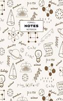 Cornell Notes Notebook: Note Taking with Graph Paper Quad Grid, Index and Numbered Pages, Science