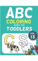 ABC Coloring Books for Toddlers Vol.13