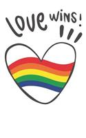 Love Wins Lgbt Pride Journal Notebook