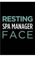 Resting Spa Manager Face