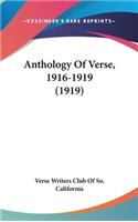 Anthology of Verse, 1916-1919 (1919)