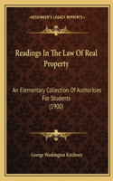 Readings in the Law of Real Property