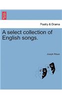 Select Collection of English Songs.