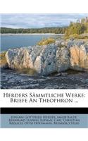 Herders Sammtliche Werke, Zwolfter Band