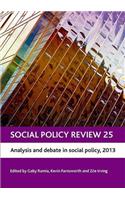 Social Policy Review 25
