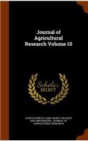 Journal of Agricultural Research Volume 10