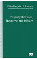 Property Relations, Incentives and Welfare