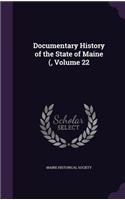 Documentary History of the State of Maine (, Volume 22