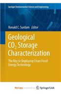 Geological Co2 Storage Characterization: The Key to Deploying Clean Fossil Energy Technology