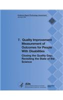 7. Quality Improvement Measurement of Outcomes for People With Disabilities