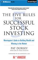 Five Rules for Successful Stock Investing