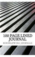 100 Page Lined Journal