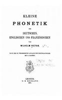 Kleine Phonetik des Deutschen, englischen und französischen