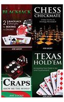 Blackjack & Chess Checkmate & Poker & Craps & Texas Holdem