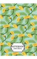 Notebook: Flower Design 4: Pocket Notebook Journal Diary, 110 Pages, 7 X 10 (Notebook Lined, Blank No Lined)