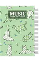 Music Sheet Notebook