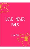 Love Never Fails 1 Cor 13