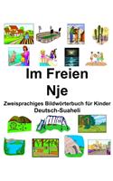 Deutsch-Suaheli Im Freien/Nje Zweisprachiges Bildwörterbuch für Kinder