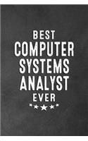 Best Computer Systems Analyst Ever