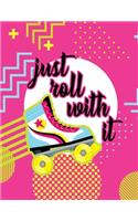 Just Roll With It!: 2020-2021 Two Year Planner-2 Year Monthly Agenda Schedule Organizer - 18 Months Calendar Agenda Planner with Holiday - Personal Appointment ... 8.5x