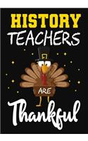 History Teachers Are Thankful