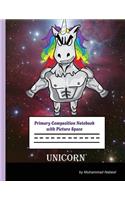 Primary composition Notebook with Picture Space