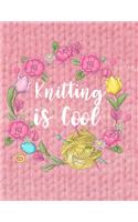 Knitting Graph Paper Notebook
