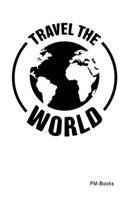 Travel The World: Gepunktetes A5 Notizbuch oder Heft für Schüler, Studenten und Erwachsene(377 Logos Und Designs)