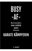 Kalender 2020 für Karate Kämpfer / Karate Kämpferin