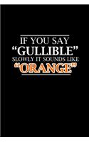 If you say Gullible slowly it sounds like Oranges: 110 Game Sheets - 660 Tic-Tac-Toe Blank Games - Soft Cover Book for Kids for Traveling & Summer Vacations - Mini Game - Clever Kids - 110 Lined page