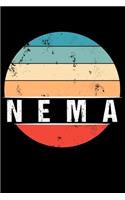 Nema: 100 Pages 6 'x 9' -Dot Graph Paper Journal Manuscript - Planner - Scratchbook - Diary