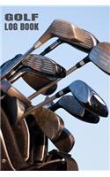 Golf Log Book: Golfing Log Book to Track your Golf Scores and Stats for 100 Games