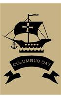 Columbus Day: Blank Lined Journal to Write in - Ruled Writing Notebook