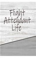 Flight Attendant Life: Personalized Weekly Action Planner, Featuring 120 Pages 6x9