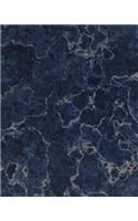 Blue Marble Large Dot Journal