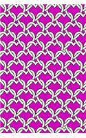 Bullet Journal Notebook Chained Hearts Pattern 5