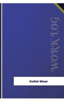 Collet Gluer Work Log: Work Journal, Work Diary, Log - 126 pages, 6 x 9 inches(Orange Logs/Work Log)