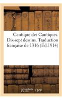 Cantique Des Cantiques. Dix-Sept Dessins de George Barbier Sur Le Cantique Des Cantiques