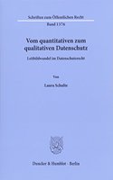 Vom Quantitativen Zum Qualitativen Datenschutz: Leitbildwandel Im Datenschutzrecht