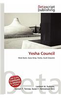 Yesha Council: (English)