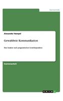 Gewaltfreie Kommunikation