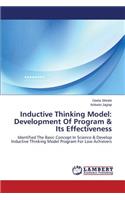 Inductive Thinking Model: Development Of Program & Its Effectiveness