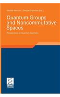 Quantum Groups and Noncommutative Spaces