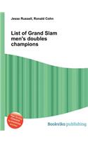 List of Grand Slam Men's Doubles Champions